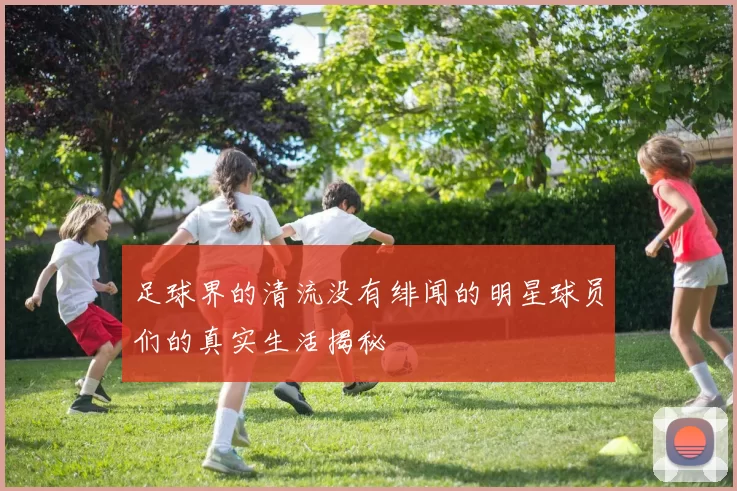 足球界的清流没有绯闻的明星球员们的真实生活揭秘